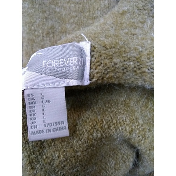 FOREVER 21 CONTEMPORARY MOCK TURTLENECK DRESS - Picture 2 of 3